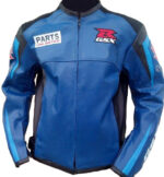 Suzuki GSXR Motorbike Leather Jacket
