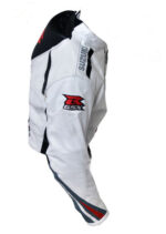 Suzuki GSXR Motorbike Leather Jacket - Image 2