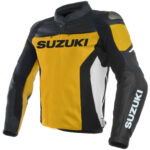 Suzuki GSXR Motorcycle Jacket with Armor Protect