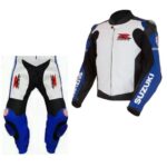 SUZUKI GSXR Motorcycle Racing Leather Suit