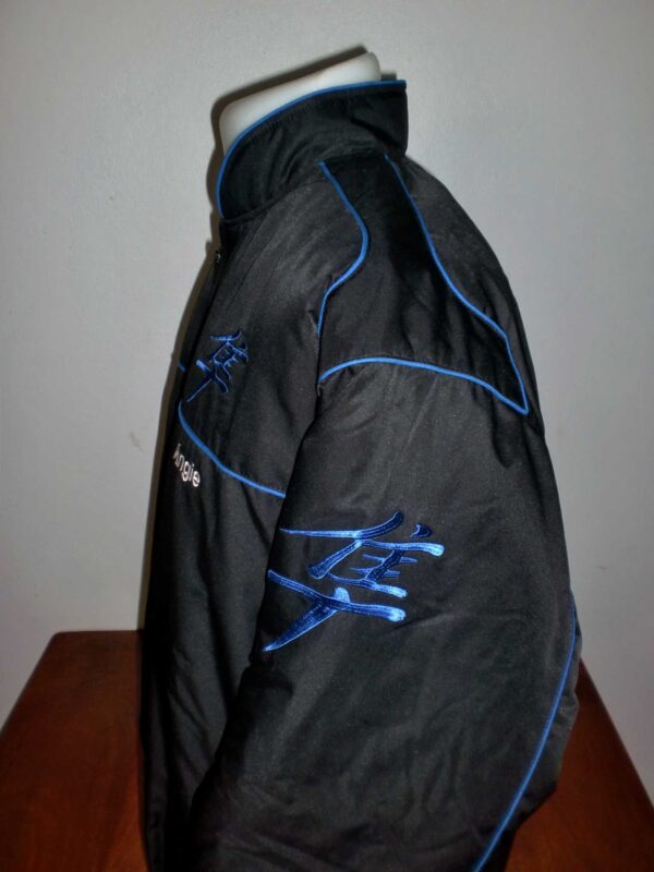 Suzuki Hayabusa Wind Breaker Black And Blue Jacket - Image 3