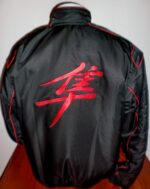 Suzuki Hayabusa Wind Breaker Black And Red Jacket - Image 2
