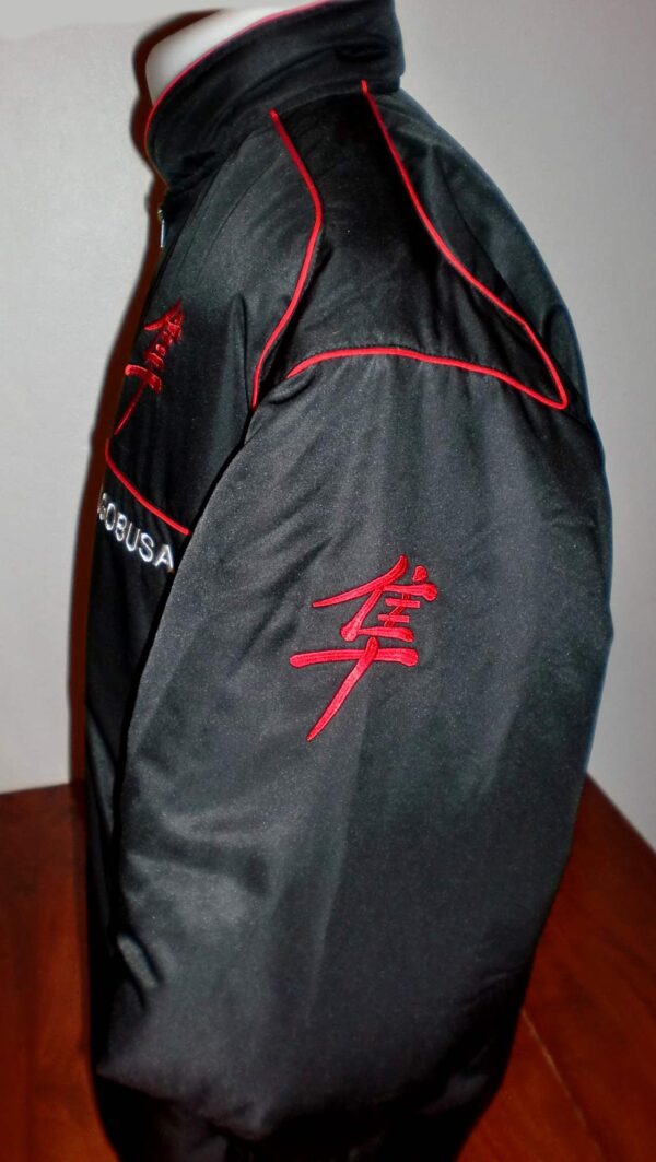 Suzuki Hayabusa Wind Breaker Black And Red Jacket - Image 3