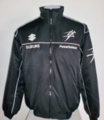 Suzuki Hayabusa Wind Breaker Black And White Jacket
