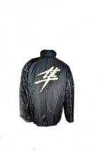Suzuki Hayabusa Wind Breaker Black And White Jacket - Image 2
