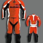 SUZUKI Motorcycle Sport Leather Suit