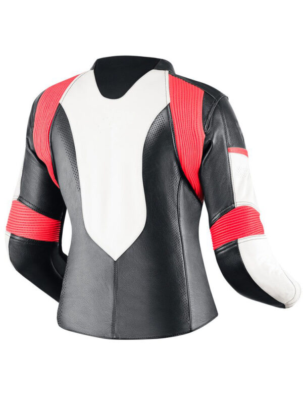 Two piece Motorcycle leather Black & White suit - Image 2