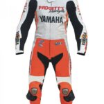 Valentino Rossi Yamaha Padgetts Motorbike Racing Leather Suit