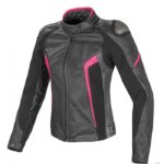 Women Racing Motorcycle Motorbike Leather Jacket