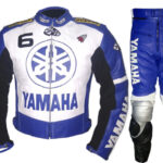 YAMAHA 6 Motorcycle Branded Leather Suit