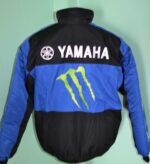 Yamaha Black And Blue Monster Wind Breaker Jacket - Image 2