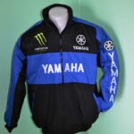 Yamaha Black And Blue Monster Wind Breaker Jacket