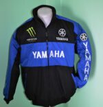 Yamaha Black And Blue Monster Wind Breaker Jacket