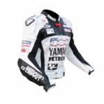 Yamaha Black And White Motorcycle Jacket