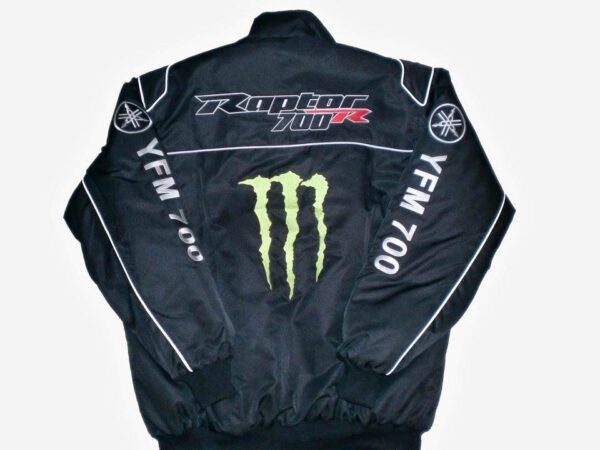 Yamaha Black Raptor 700 Wind Breaker Jacket - Image 2