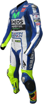 YAMAHA ENEOS Motorcycle Leather Suit - Image 3