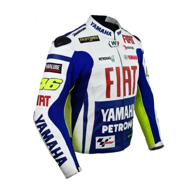 Yamaha Fiat Motorbike Racing Leather Jacket - Image 2
