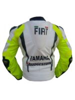 Yamaha Fiat Motorcycle Leather Jacket - Image 2