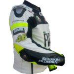 Yamaha Fiat Motorcycle Leather Jacket - Image 3