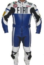 YAMAHA FIAT Motorcycle Men Leather Suit