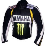 Yamaha Motorbike Leather Racing Jacket