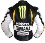 Yamaha Motorbike Leather Racing Jacket - Image 2