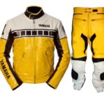 YAMAHA Motorcycle Men Leather Suit