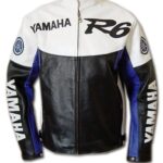 Yamaha R6 Biker Sport Leather Jacket