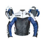 Yamaha R6 Motorcycle Branded Leather Jacket