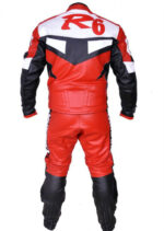 YAMAHA R6 Motorcycle Men Leather Suit - Image 3