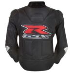 Suzuki Gsxr Motorcycle Leather Race Jacket - Image 2