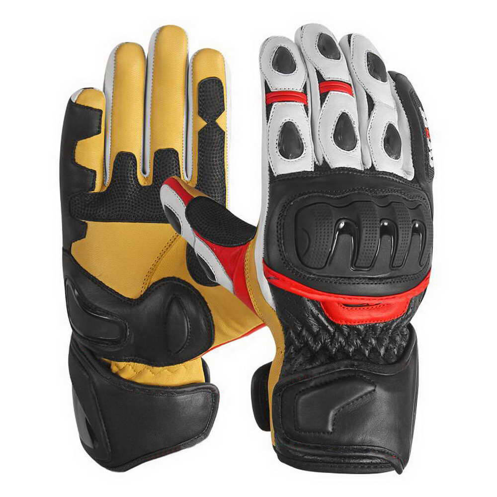 Motorbike-Black-Yellow-Leather-Gloves-1 Motorbike-Black-Yellow-Leather-Gloves
