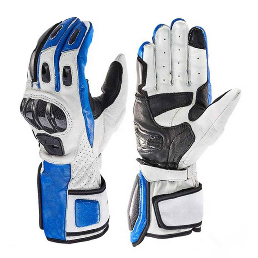 Motorbike-White-Blue-Leather-Gloves-1 Motorbike-White-Blue-Leather-Gloves