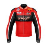 Aruba.it Ducati Corse Motorcycle Racing Leather Jacket