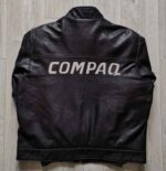 BMW Compaq Motorcycle Racing Leather Jacket - Image 2