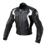 BMW Motorcycle Black Leather Jacket