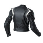 BMW Motorcycle Black Leather Jacket - Image 2