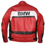 BMW Motorcycle Red And Black Racing Leather Jacket - Image 2