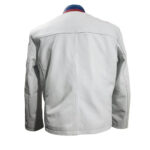 BMW Motorcycle White Leather Jacket - Image 2