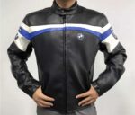 BMW Motorrad Motorcycle Black Leather Jacket