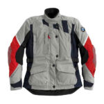 BMW Motorrad Motorcycle Gray And Blue Textile Jacket