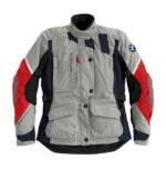 BMW Motorrad Motorcycle Gray And Blue Textile Jacket