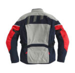 BMW Motorrad Motorcycle Gray And Blue Textile Jacket - Image 2