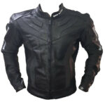 BMW Motorrad Motorcycle Racing Black Leather Jacket