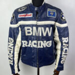BMW Power Motorcycle Racing Leather Jacket