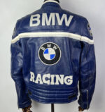 BMW Power Motorcycle Racing Leather Jacket - Image 2