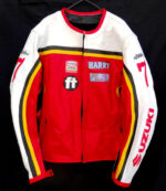 Barry Sheene Suzuki Motorcycle Racing Leather Jacket