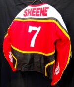 Barry Sheene Suzuki Motorcycle Racing Leather Jacket - Image 2