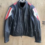 Black BMW Motorrad Motorcycle Racing Leather Jacket
