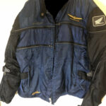 Black Blue Honda Goldwing Motorcycle Textile Jacket